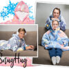 Kuscheldecke mit Ärmeln für Kinder SnugHug