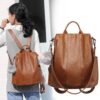 Eleganter 2 in 1 Damenrucksack