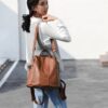 Eleganter 2 in 1 Damenrucksack