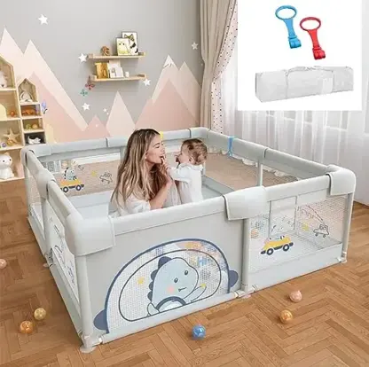 PlayFort™ Aktivitätslaufstall für Kinder - 180 x 150 cm
