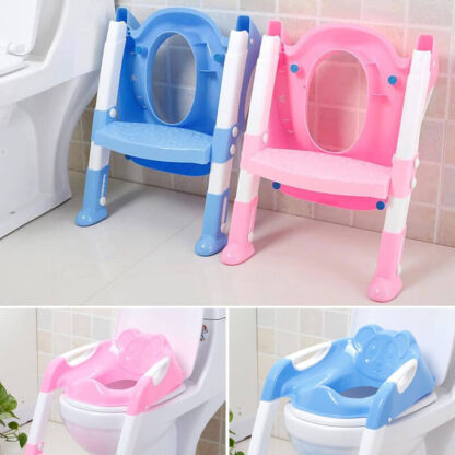 Kindertoilettensitz mit Treppe