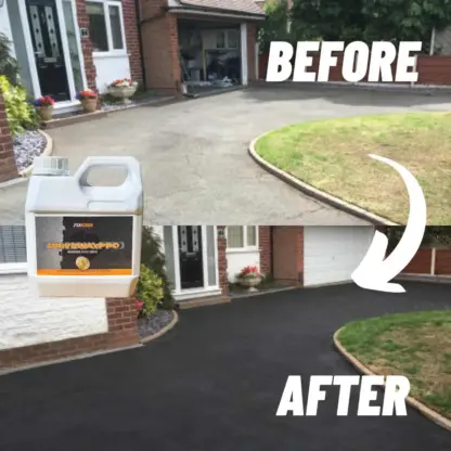 Асфалт за възстановяване на алеи DrivewayPRO™ - 1 L / 4-6 m²