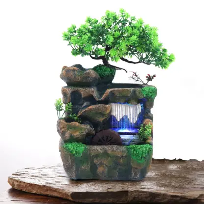 DreamMill™ настолна LED фонтанa с водно колело