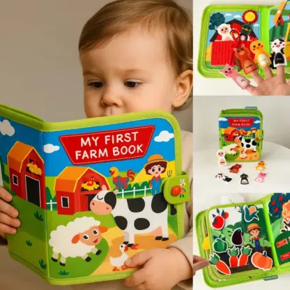 LittleFarmer™ детска монтесярска ферма книга