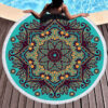 Кръгла плажна кърпа Mandala