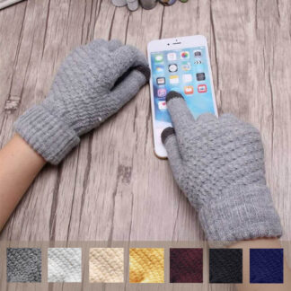 Зимни плетени ръкавици Knit Touch