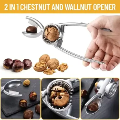 NutCracker™ 2 в 1 отварач за кестени и орехи
