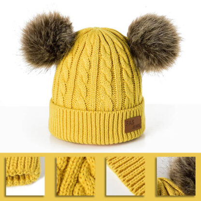 Детска зимна шапка FluffyChic