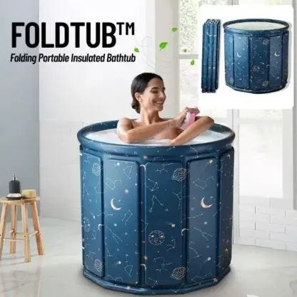 FoldTub™ сгъваема преносима изолирана вана