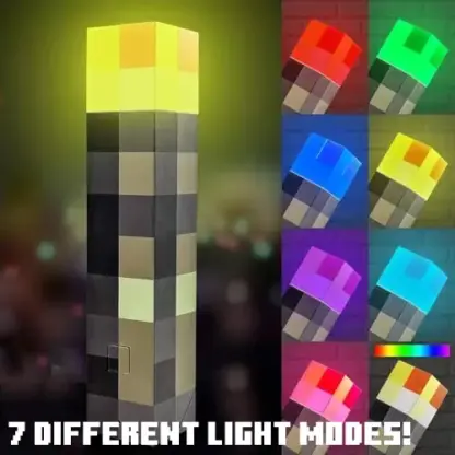 MineTorch™ 7-Цветна LED презареждаща се стенна лампа