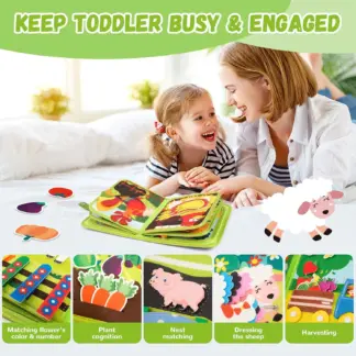 LittleFarmer™ детска монтесярска ферма книга
