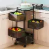 SpinRack™ въртяща се количка за рафтове - 4 нива
