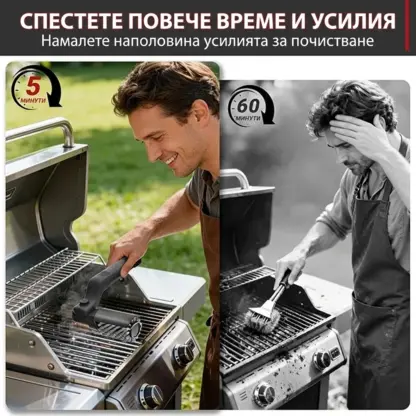 CharBlaze™ електрическа четка за почистване на грил