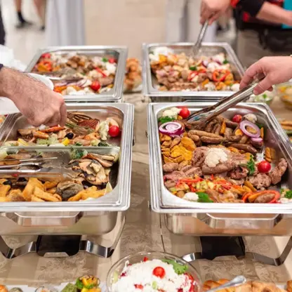 BuffetPro™ поднос с две отделения