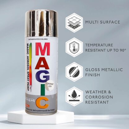 CHROMIUS™ хромирана спрей боя (450 ml)