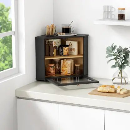 CornerPantry™ двуслойна ъглова кутия за хляб