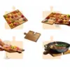 PuzzleTray™ Дървен сет за сервиране на пъзели