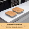 ChopStar™ бамбукова дъска за рязане с чекмеджета