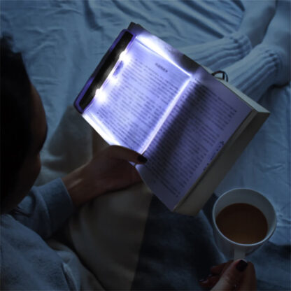 Плоска LED лампа за книга BrightPage
