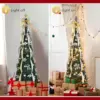 MerryPine™ сгъваема украсена коледна елха