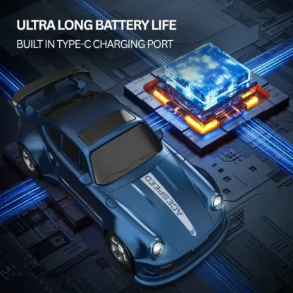 DriftRacer™ мини дистанционно управление на играчка за дрифт автомобил