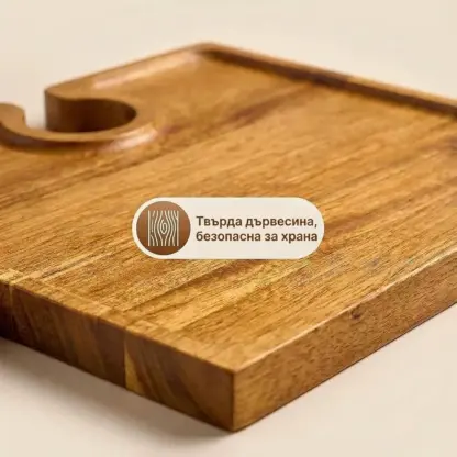 PuzzleTray™ Дървен сет за сервиране на пъзели
