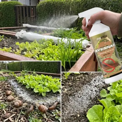 ByeSnail™ естествен репелент против охлюви и плужеци (500 ml)