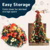 MerryPine™ сгъваема украсена коледна елха