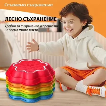 SensoryStep™ LED сензорни стъпкови плочи