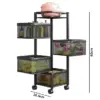 SpinRack™ въртяща се количка за рафтове - 4 нива-middle