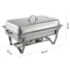 BuffetPro™ поднос с две отделения-middle