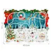 MerryRail™ коледна пъзел писта с електрически влак – 25 части-middle