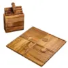PuzzleTray™ Дървен сет за сервиране на пъзели