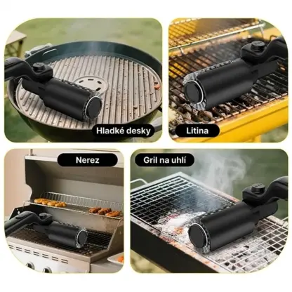 CharBlaze™ elektrický kartáč na čištění grilů