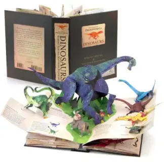 DinoPop™ 3D encyklopedie dinosaurů s pop-up prvky