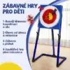 AimStrike™ házecí hra sekerami a šurikeny pro děti