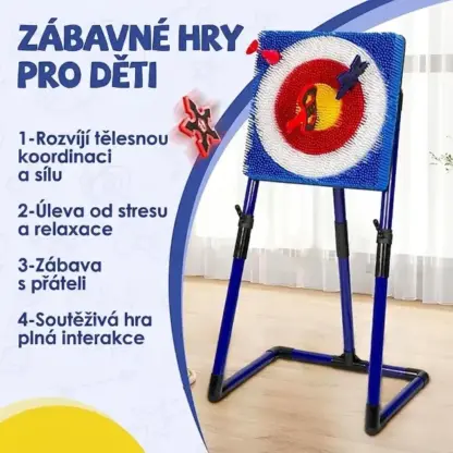 AimStrike™ házecí hra sekerami a šurikeny pro děti