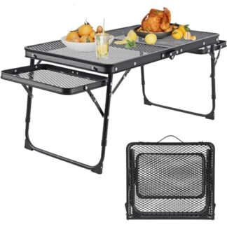 CampMax™ Skládací venkovní síťovaný stůl