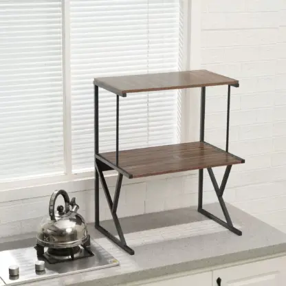 KitchenTower™ třípatrový mikrovlnkový regál