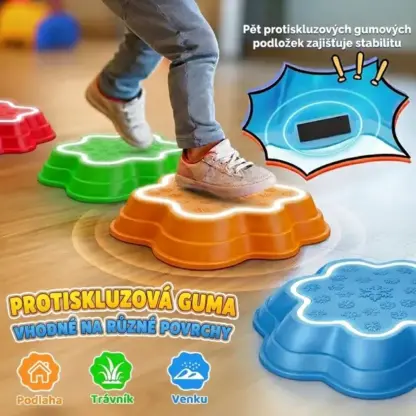 SensoryStep™ LED senzorické nášlapné kameny