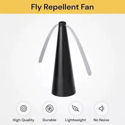 Stolní ventilátor s odpuzovačem much FlyAway™ - 2 balení