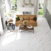 MarbleLux™ Podlahové samolepky s mramorovým vzorem - 10m x 60cm (6m²)
