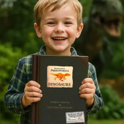 DinoPop™ 3D encyklopedie dinosaurů s pop-up prvky