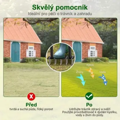 TerraSpike™ trávníkový a zahradní provzdušňovač půdy