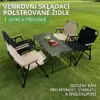 ComfyCamper™ skládací polstrovaná kempingová židle