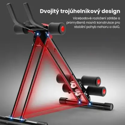 AbFlex™ posilovací stroj na sklapovačky