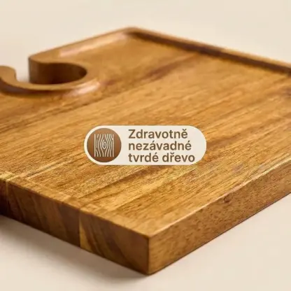 PuzzleTray™ dřevěná sada servírovacích podnosů na puzzle