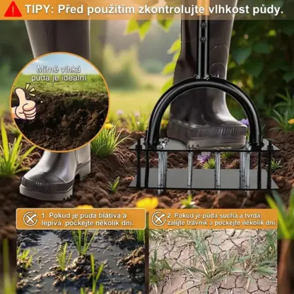TerraSpike™ trávníkový a zahradní provzdušňovač půdy