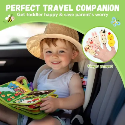 LittleFarmer™ dětská montessori farma kniha