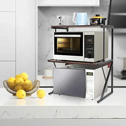 KitchenTower™ třípatrový mikrovlnkový regál